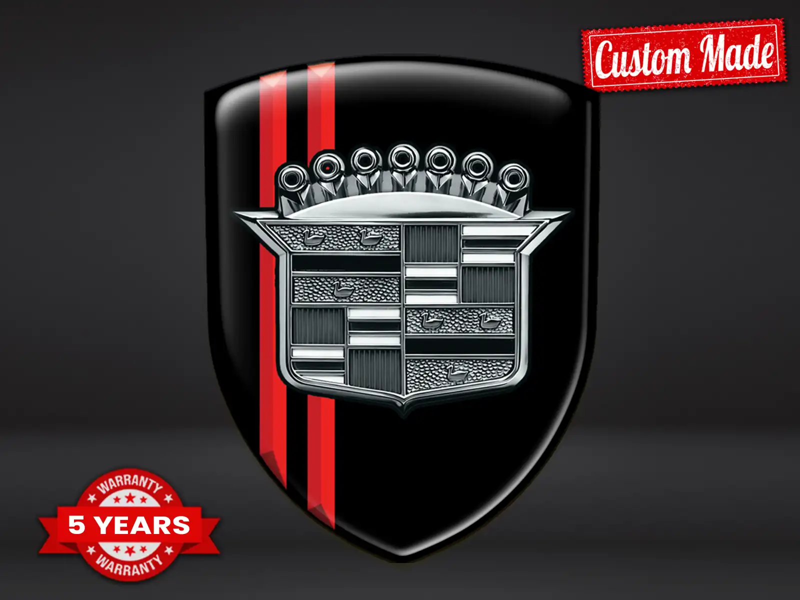 Cadillac Logo Véhicule Pro Max Durable Design Stylé ST